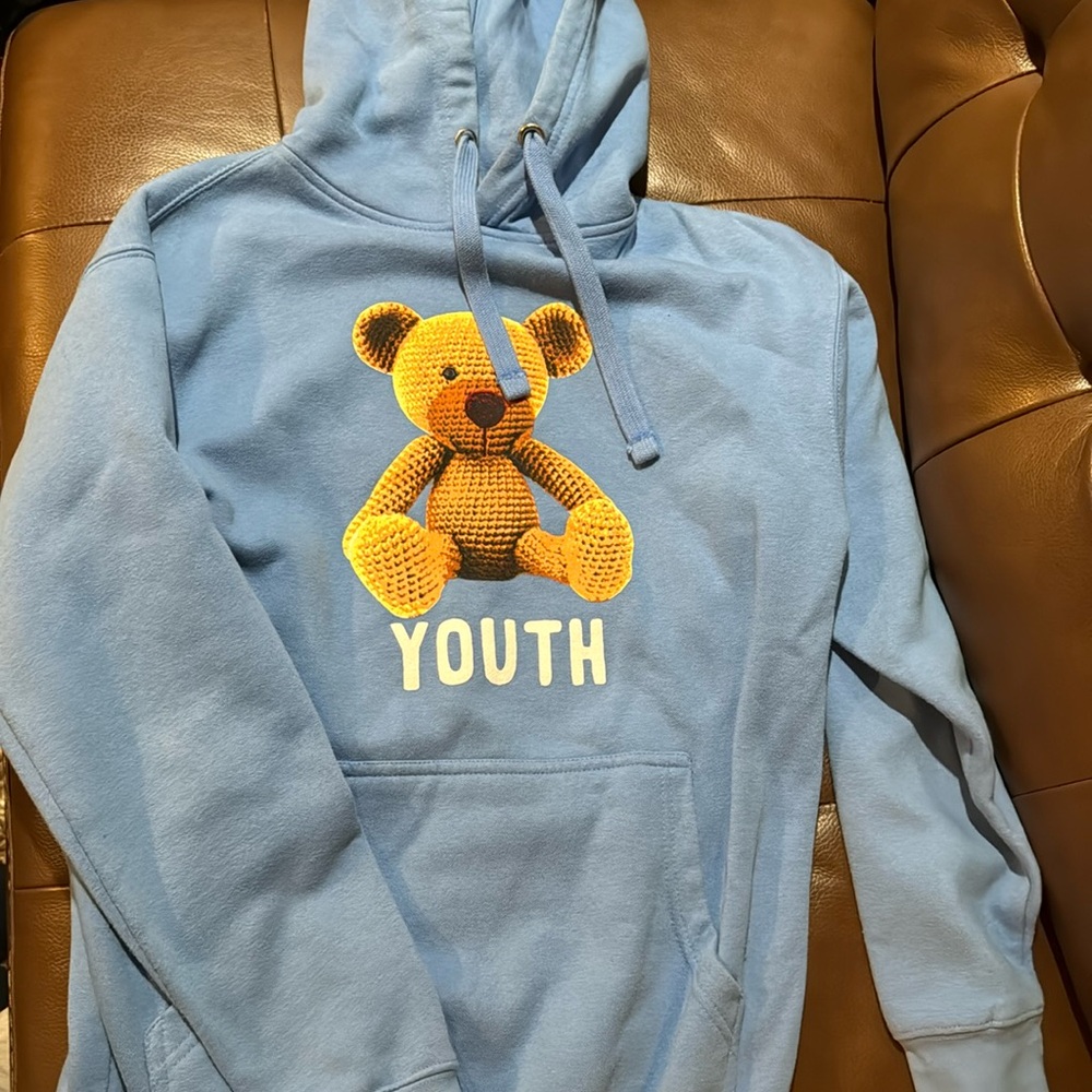 FASHIONNOVA MENS YOUTH TEDDY HOODIE